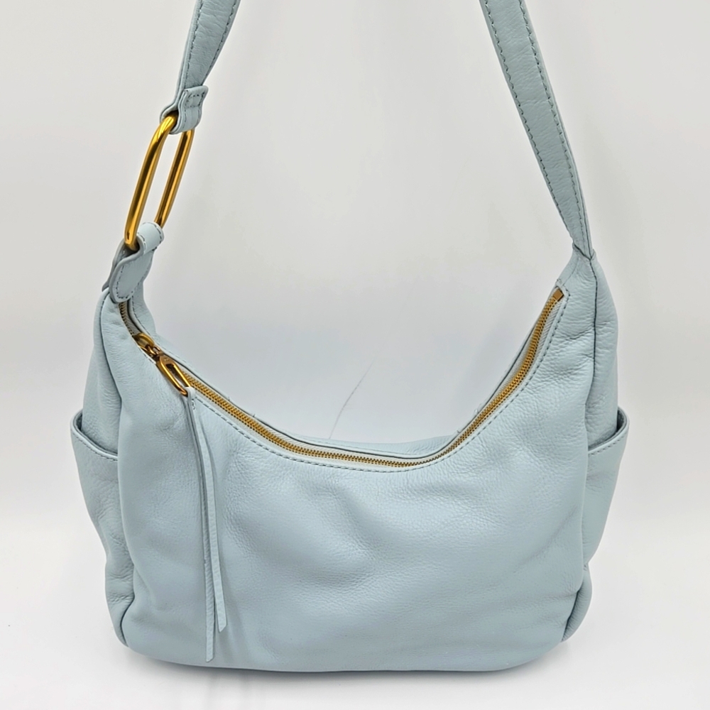 #106 NWT - HOBO Fielder Pale Blue Shoulder Bag
